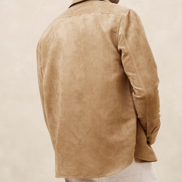 Vegan Suede Shirt - Picture 3 of 3